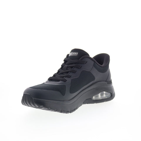 Skechers Uno Flex - Ivorine 177795-BBK Womens Black Lifestyle Sneakers Shoes