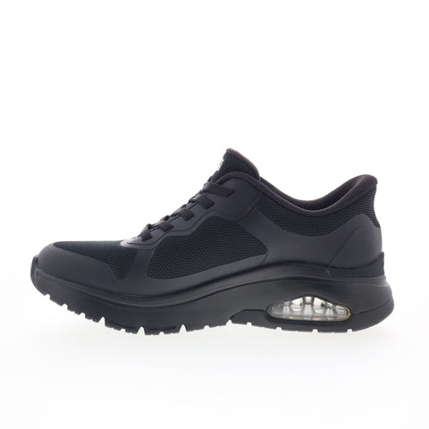 Skechers Uno Flex - Ivorine 177795-BBK Womens Black Lifestyle Sneakers Shoes