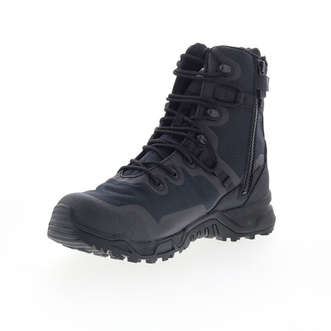 Original Swat Alpha Fury 8" Side-Zip Safety Mens Black Wide Tactical Boots