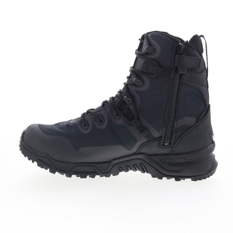 Original Swat Alpha Fury 8" Side-Zip Safety Mens Black Wide Tactical Boots
