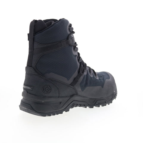 Original Swat Alpha Fury 8" Side-Zip Safety 178401 Mens Black Tactical Boots