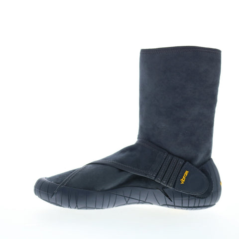 Vibram Furoshiki Mid Boot 17UCD02 Womens Gray Canvas Casual Dress Boots