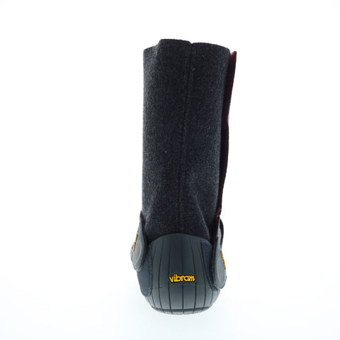 Vibram Furoshiki Mid Boot 17UCH05 Mens Gray Canvas Strap Casual Dress Boots