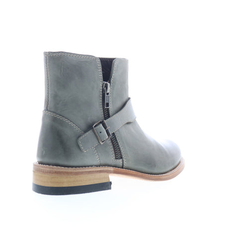 Jama Old West Leather Upper 18163 Womens Green Cowboy Western Boots