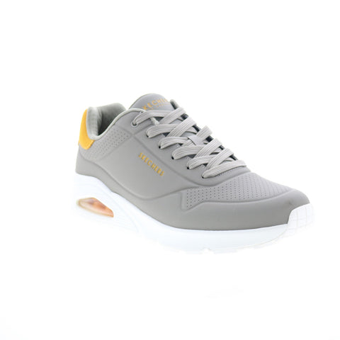 Skechers Uno Suited On Air 183004 Mens Gray Lifestyle Sneakers Shoes