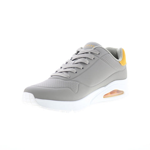 Skechers Uno Suited On Air 183004 Mens Gray Lifestyle Sneakers Shoes