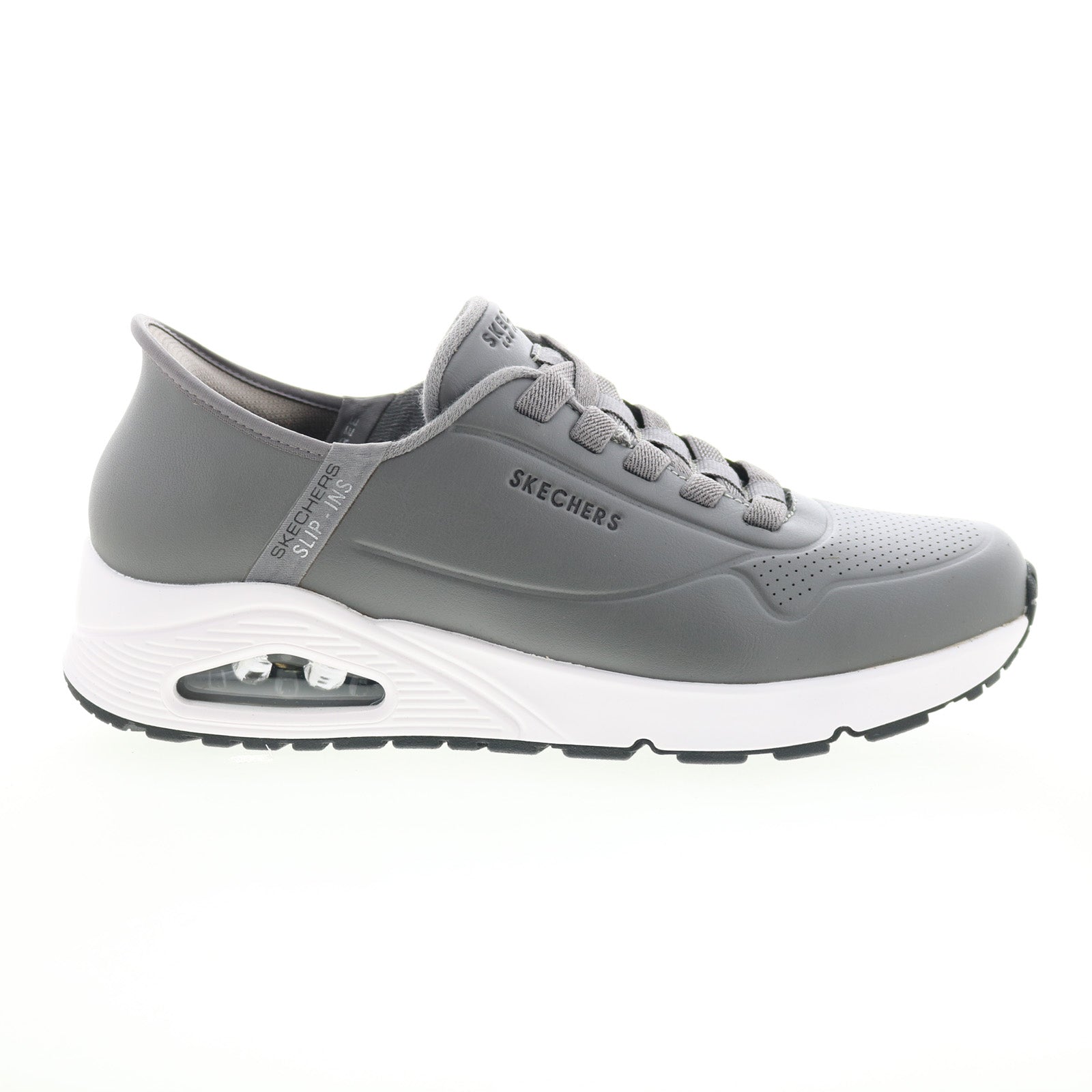 Skechers Uno Easy Air 183005 Mens Gray Synthetic Lifestyle