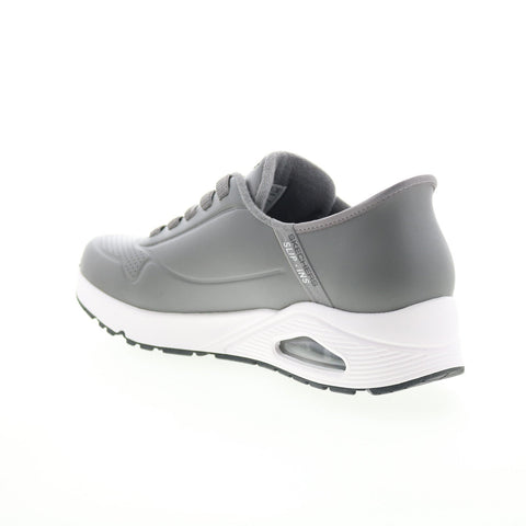 Skechers Uno Easy Air 183005 Mens Gray Synthetic Lifestyle Sneakers Shoes