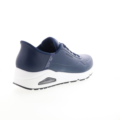 Skechers Uno Easy Air 183005 Mens Blue Synthetic Lifestyle Sneakers Shoes
