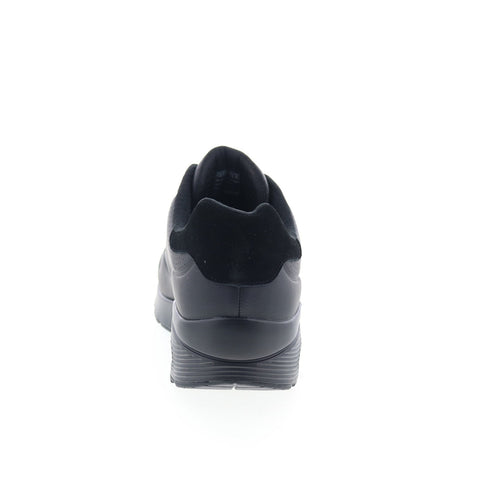 Skechers Uno - Tailored Air 183007-BBK Mens Black Lifestyle Sneakers Shoes