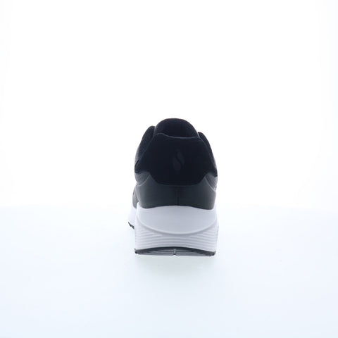 Skechers Uno - Tailored Air 183007-BKW Mens Black Lifestyle Sneakers Shoes