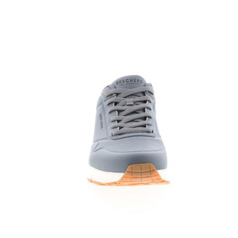 Skechers Uno - Tailored Air 183007-CHAR Mens Gray Lifestyle Sneakers Shoes