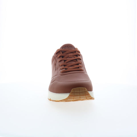 Skechers Uno - Tailored Air 183007-COG Mens Brown Lifestyle Sneakers Shoes