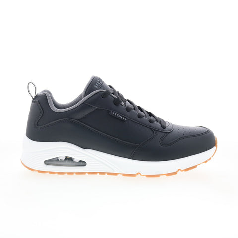 Skechers Tres Air Uno Adler 183012 Mens Black Lifestyle Sneakers Shoes