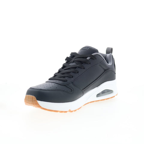 Skechers Tres Air Uno Adler 183012 Mens Black Lifestyle Sneakers Shoes