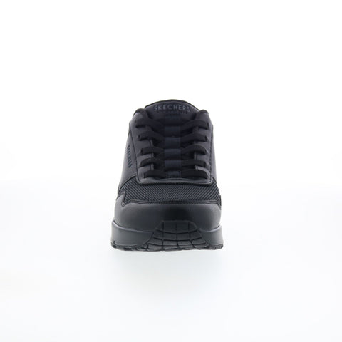 Skechers Uno - Banksia 183022-BBK Mens Black Lifestyle Sneakers Shoes