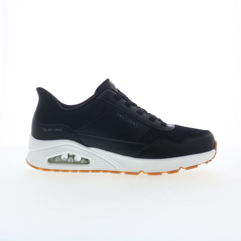 Skechers Slip-Ins: Uno - Banksia Mens Black Lifestyle Sneakers Shoes