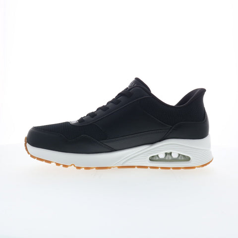 Skechers Slip-Ins: Uno - Banksia Mens Black Lifestyle Sneakers Shoes