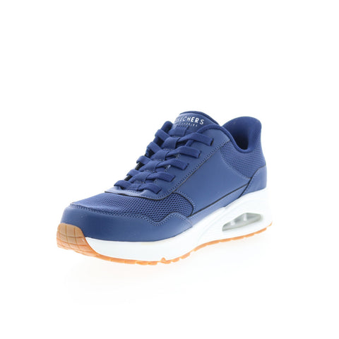 Skechers Uno - Banksia 183022-NVY Mens Blue Lifestyle Sneakers Shoes