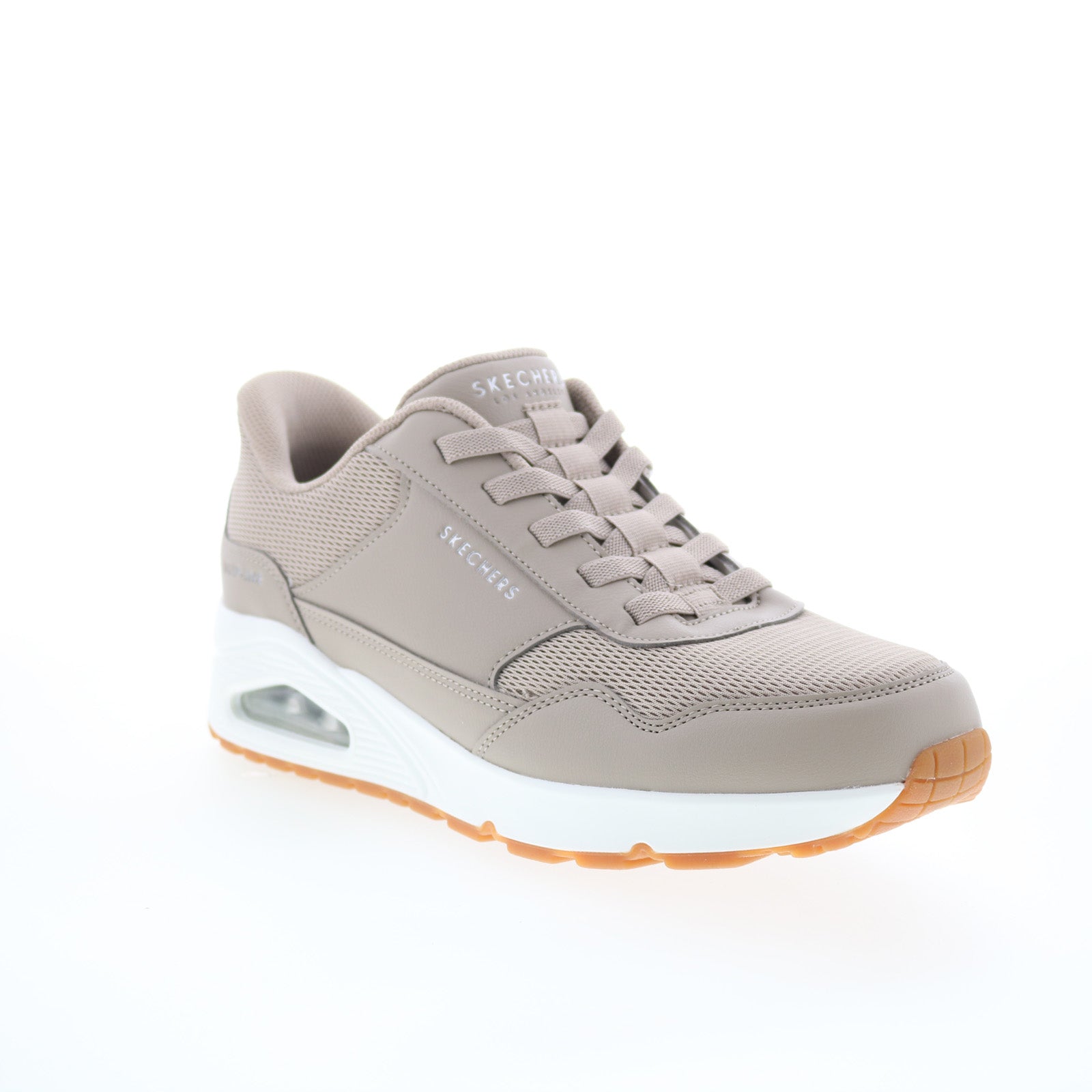 とみー Skechers Uno - Banksia 183022-TPE Mens Gray Lifestyle Sneakers