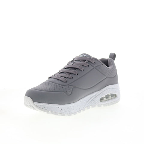 Skechers Uno Rugged Wat-Air-Proof 183048 Mens Gray Lifestyle Sneakers Shoes