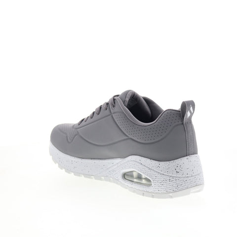 Skechers Uno Rugged Wat-Air-Proof 183048 Mens Gray Lifestyle Sneakers Shoes
