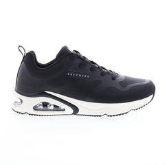 Skechers Tres-Air Uno Revolution-Airy Mens Black Wide Sneakers Shoes 