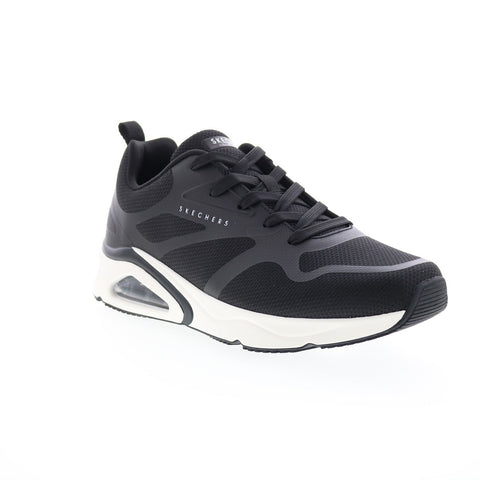 Skechers Tres-Air Uno Revolution-Airy Mens Black Wide Sneakers Shoes 
