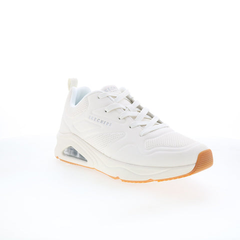 Skechers Tres Air Uno Casairal 183090 Mens White Lifestyle Sneakers Shoes