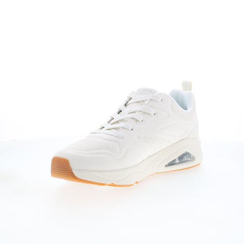 Skechers Tres Air Uno Casairal 183090 Mens White Lifestyle Sneakers Shoes