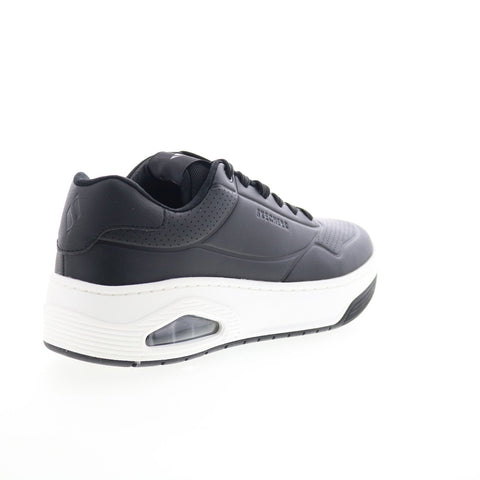 Skechers Uno Court 183145 Mens Black Synthetic Lifestyle Sneakers Shoes