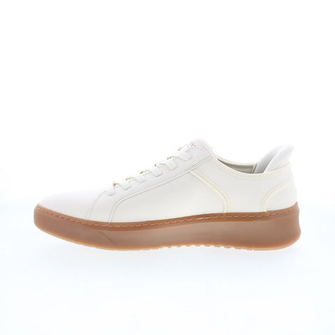 Skechers Slip-ins Court Break Double Vented Mens White Sneakers Shoes