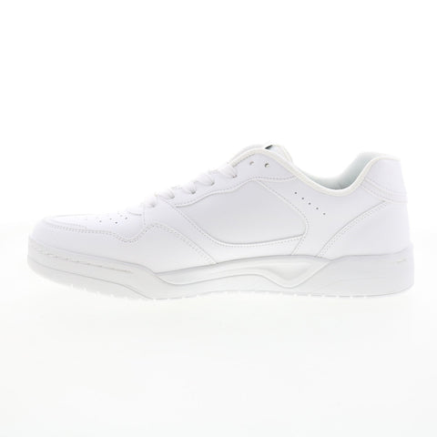 Skechers Koopa Volley Low Varsity Mens White Lifestyle Sneakers Shoes