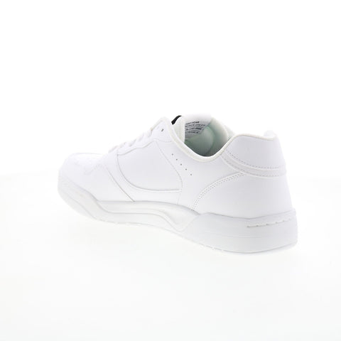 Skechers Koopa Volley Low Varsity Mens White Lifestyle Sneakers Shoes