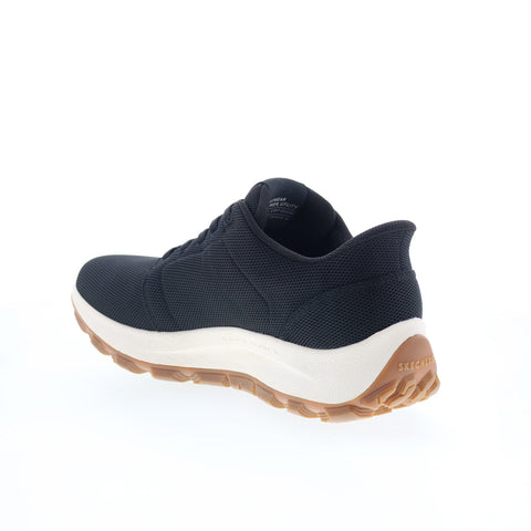 Skechers Urbex Strydur 183279 Mens Black Canvas Lifestyle Sneakers Shoes