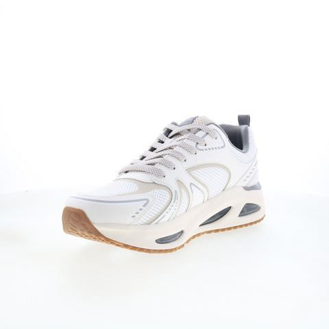 Skechers Uno Ego Aurair 183302 Mens White Mesh Lifestyle Sneakers Shoes