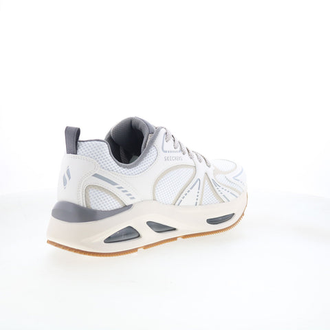 Skechers Uno Ego Aurair 183302 Mens White Mesh Lifestyle Sneakers Shoes