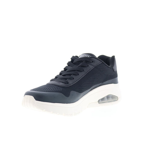 Skechers Uno Flex - Spring On Air Mens Black Lifestyle Sneakers Shoes
