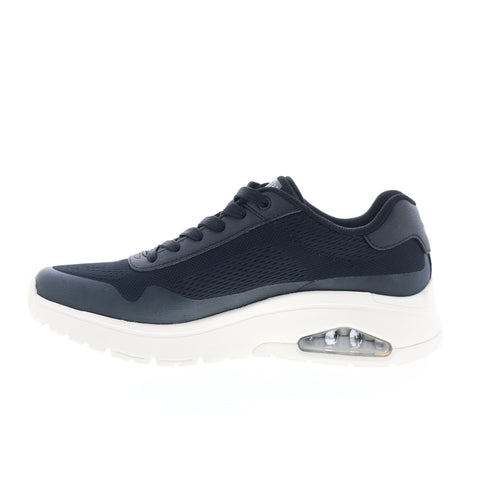 Skechers Uno Flex - Spring On Air Mens Black Lifestyle Sneakers Shoes