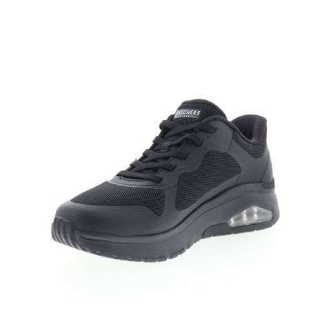 Skechers Uno Flex - EZ Air Slip-Ins Mens Black Lifestyle Sneakers Shoes