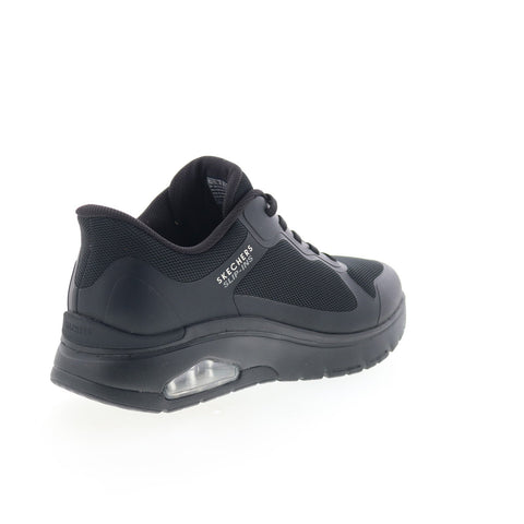 Skechers Uno Flex - EZ Air Slip-Ins Mens Black Lifestyle Sneakers Shoes
