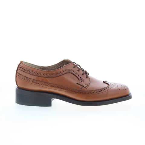 4e wide dress shoes men Hitchcock 184 Mens Brown Extra Wide 4E Oxfords Wingtip & Brogue Shoes