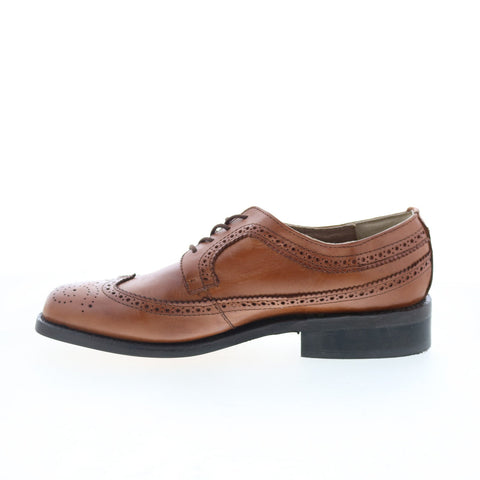 Hitchcock 184 Mens Brown Extra Wide 4E Oxfords Wingtip & Brogue Shoes