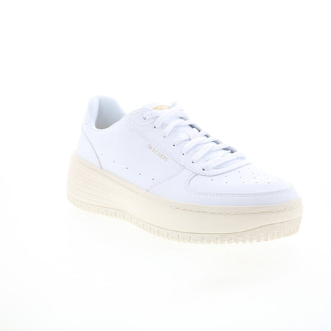 Skechers Grand 92 Be Lifted 185110 Womens White Lifestyle Sneakers Shoes