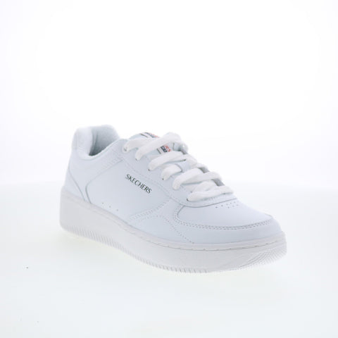 Skechers Sport Court 2.0 - Core Essential Womens White Sneakers Shoes