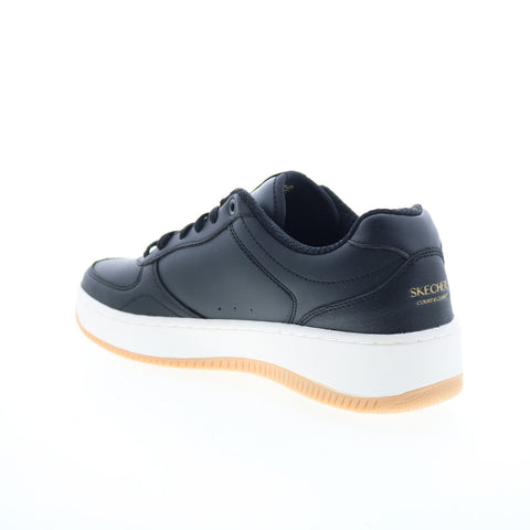 Skechers Sport Court 2.0 Core Essential Womens Black Lifestyle Sneakers Shoes