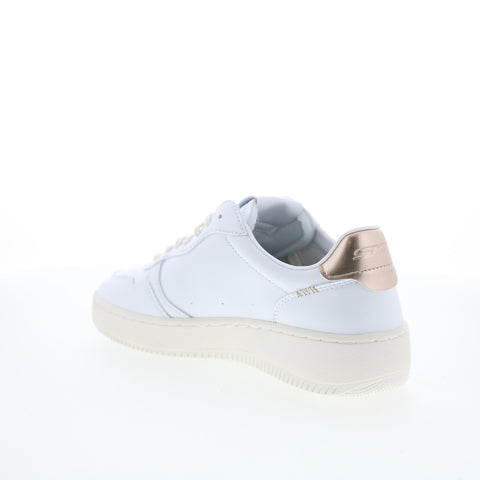 Skechers Sport Court 2.0 Gleaming Shine Womens White Sneakers Shoes