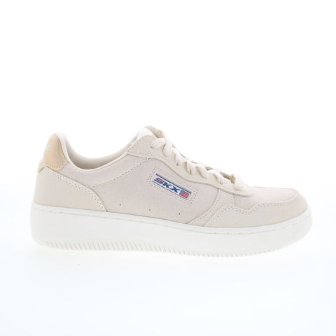 Skechers Sport Court 2.0 - Smooth Sparkle Womens Beige Sneakers Shoes