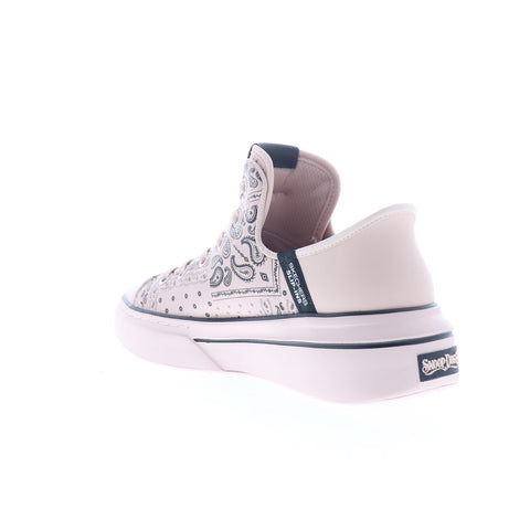 Skechers Premium Leather Snoop Dogg One Double G Womens Pink Sneakers Shoes