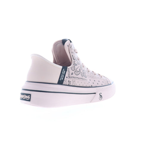 Skechers Premium Leather Snoop Dogg One Double G Womens Pink Sneakers Shoes